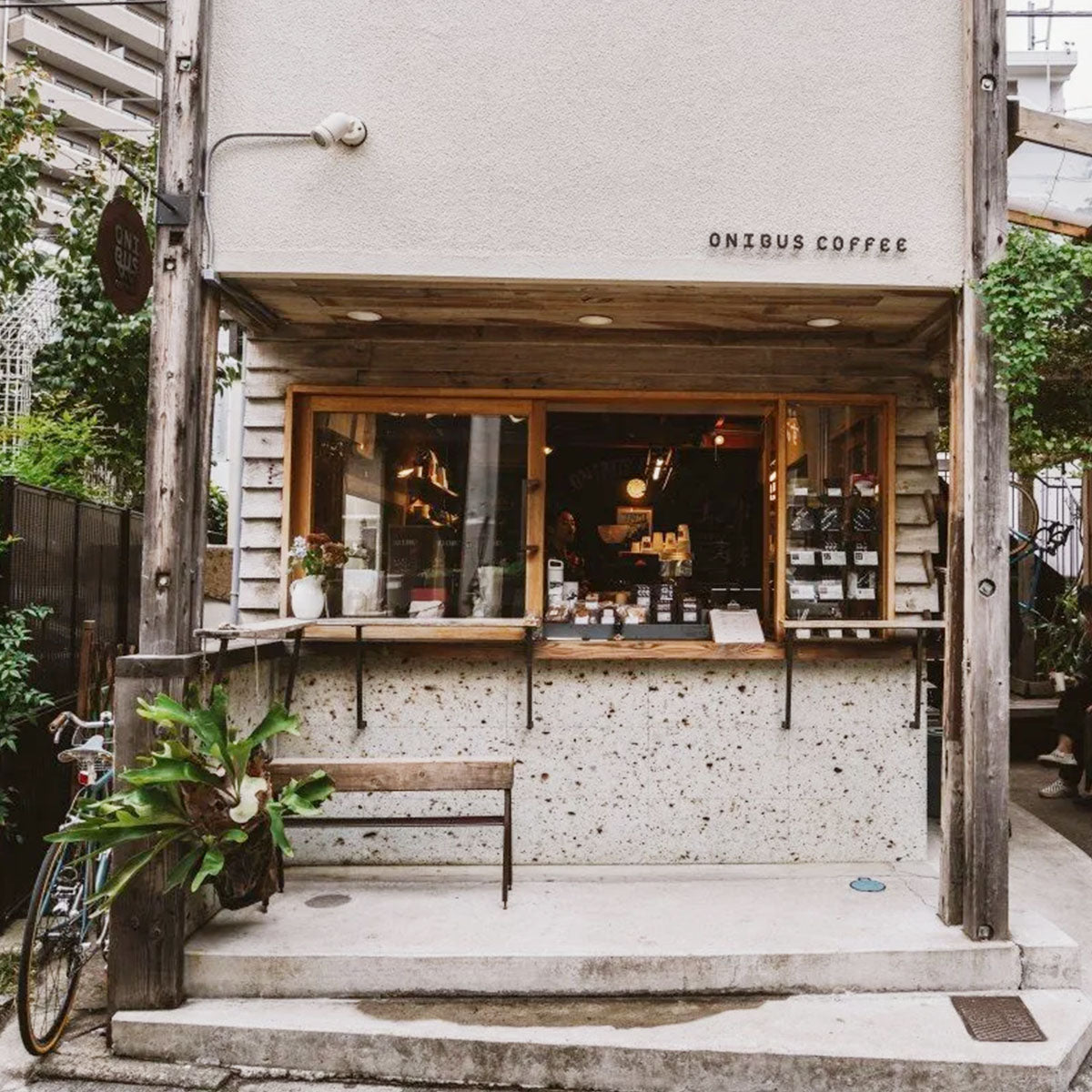 coffee shop in japan