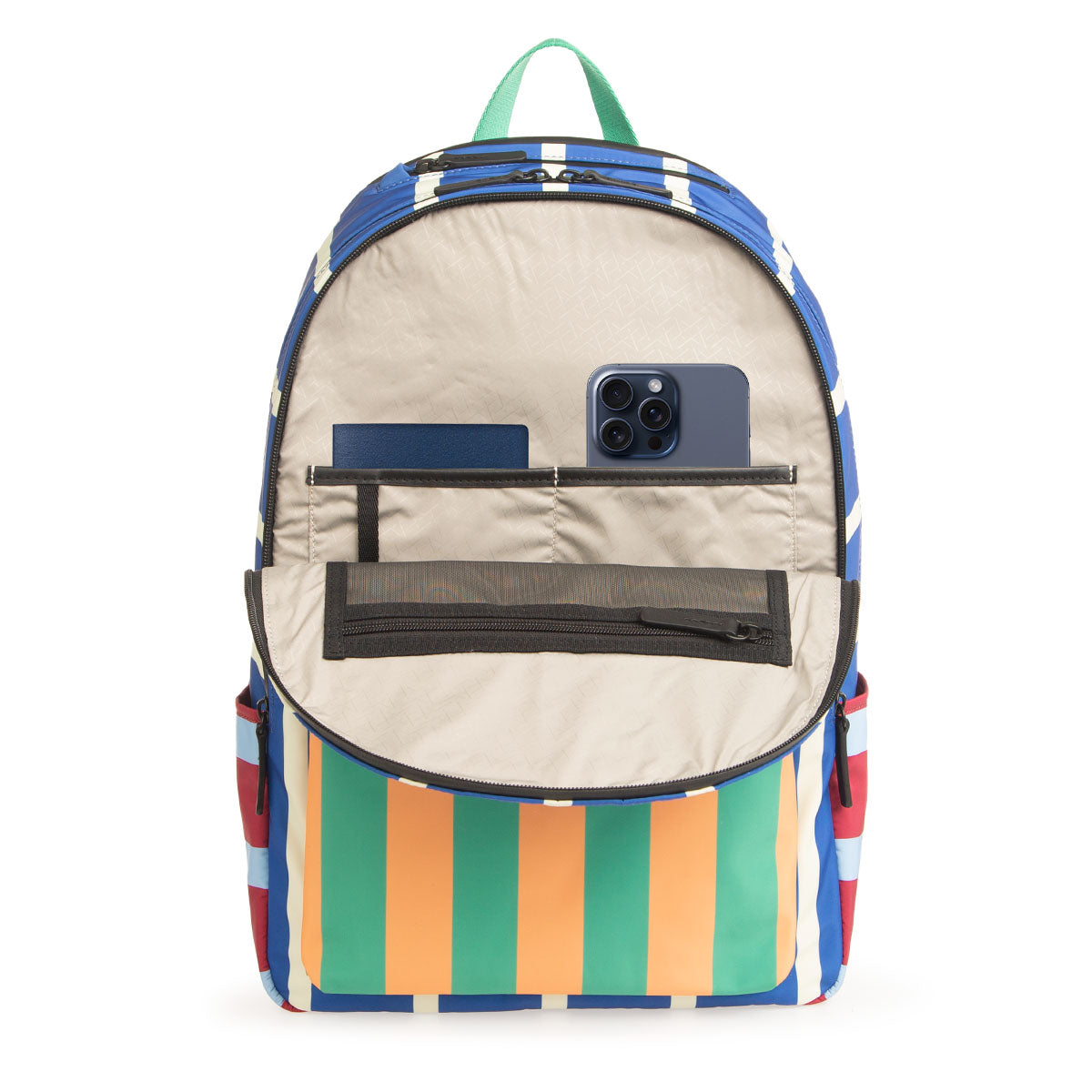 dusen dusen backpack front travel documents pocket view