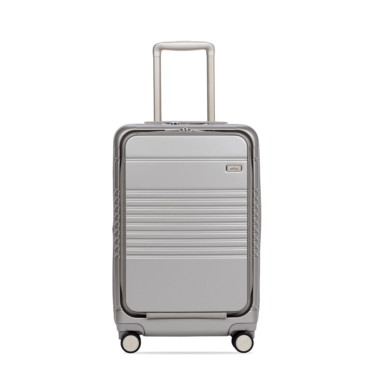 champagne carry-on max with front pocket front view