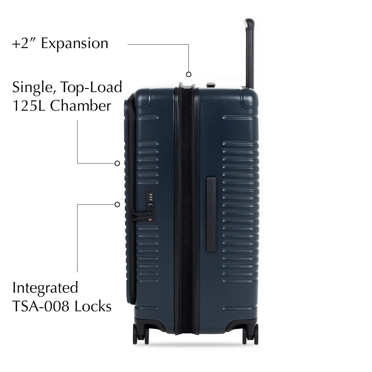 trunk side expansion view - navy