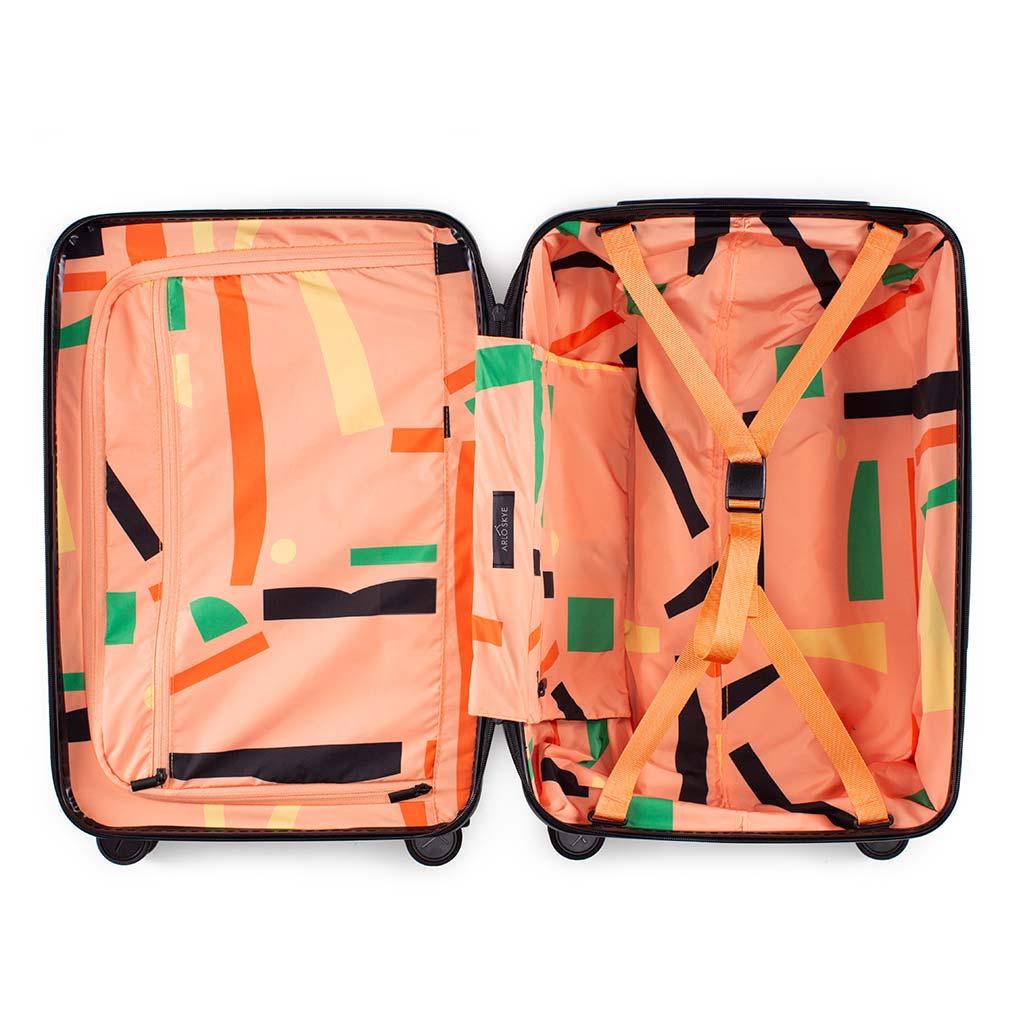 interior of the zipper carry-on max dusen dusen collection