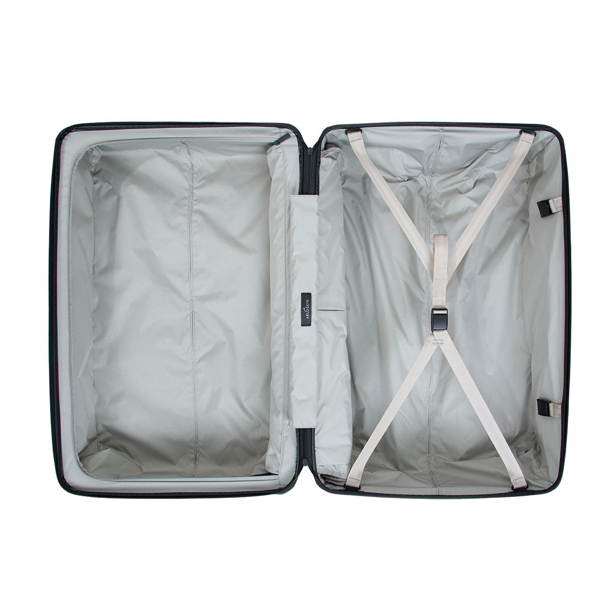 zipper check-in large - interview view with flaps open