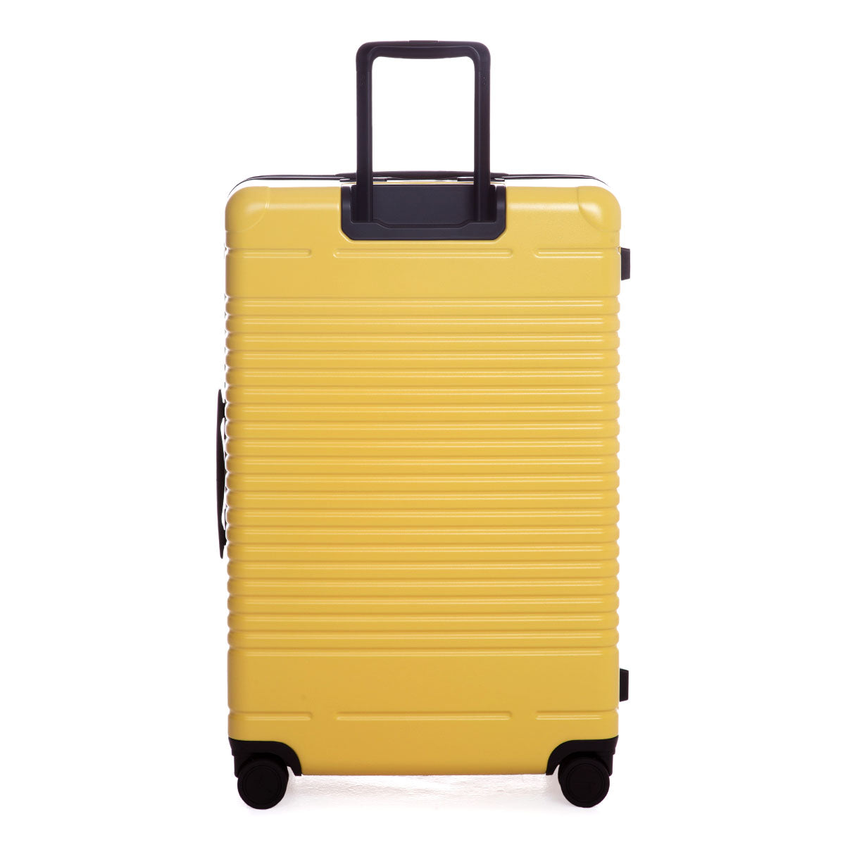 zipper check-in large in lemon - back view