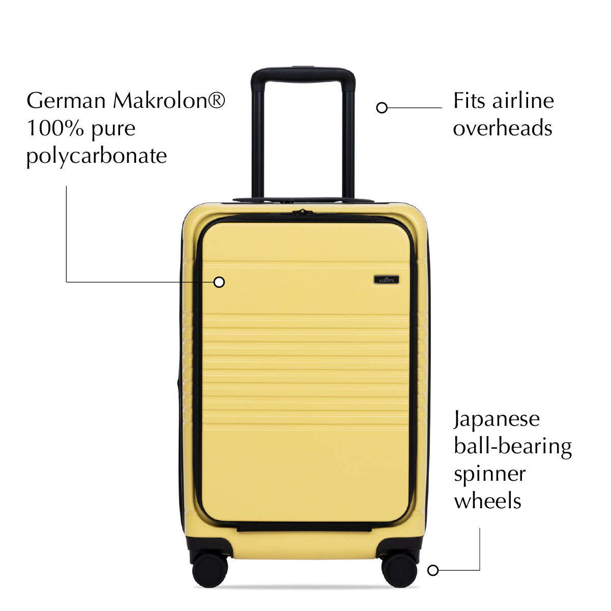 Arlo Skye X Dusen Dusen: Expandable Carry-On Max - Front Pocket