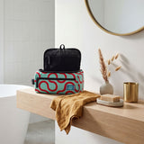 Arc Dopp Kit, open, lifestyle shot