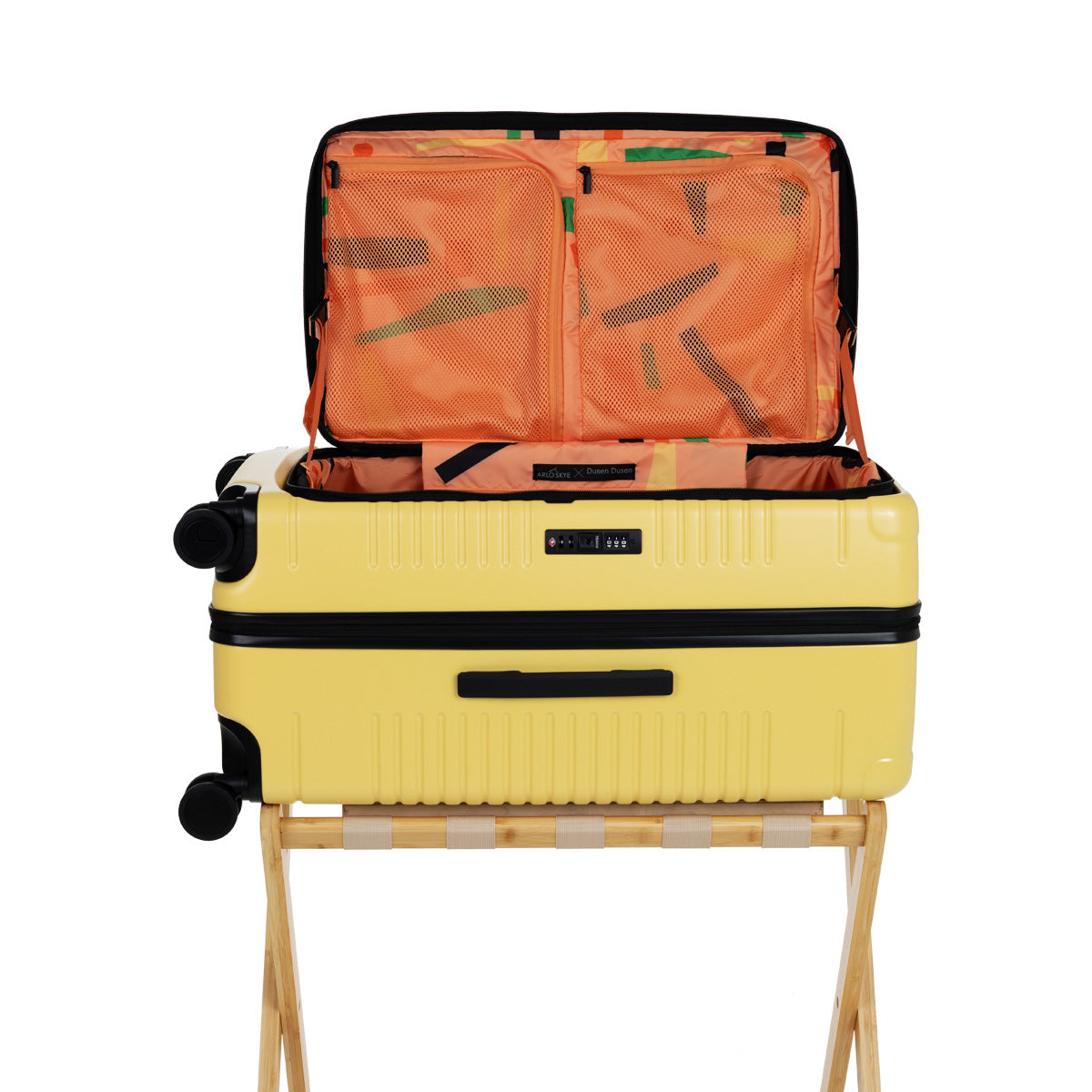 lemon trunk with open lid