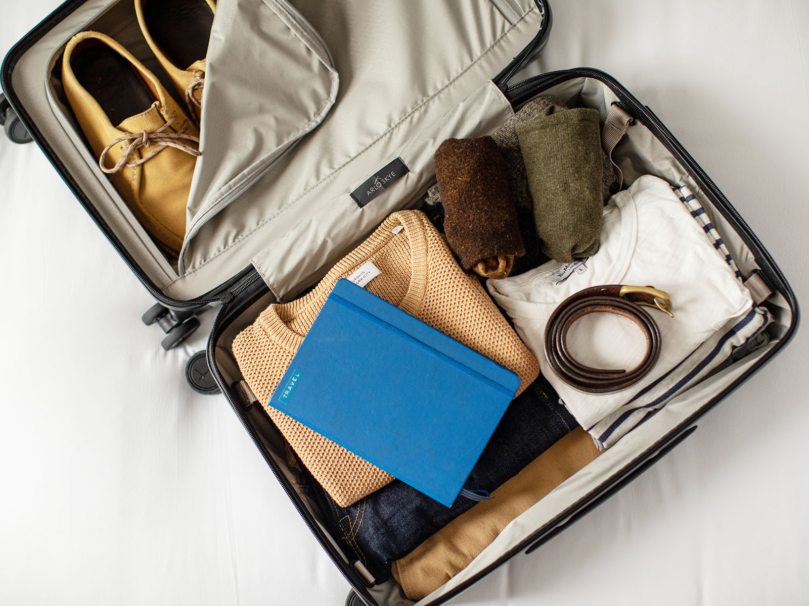 interior of carry-on