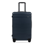 Front view of the expandable check-in medium in navy