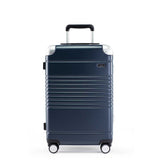 Front view of the frame carry-on max in navy blue