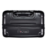 Top view of the zipper carry-on max  in black