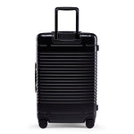 Black view of the Zipper check-in in black 