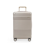 zipper carry-on max in champagne color - front view