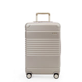 zipper carry-on max in champagne color - front view