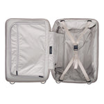 zipper carry-on max in champagne color - interview view
