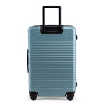Back view of the zipper check-in in sea sage
